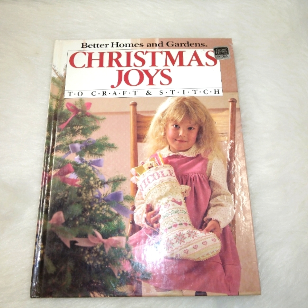BOOK Christmas Joy's to Craft & Stitch, Better Homes & Gardens, 1985